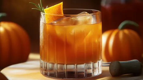 PUMPKIN OLD-FASHIONED